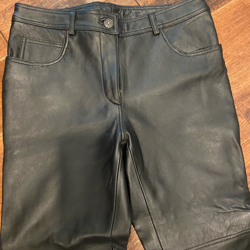 Leather pants